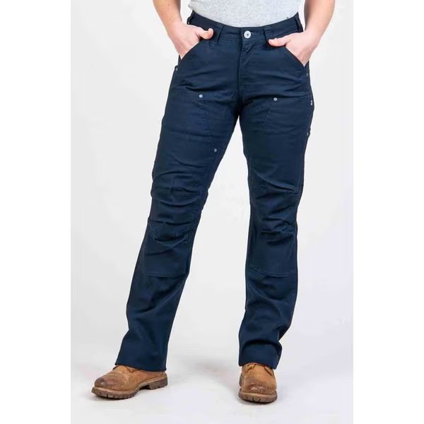 Anna Taskpant - Uniform Navy Canvas 2x30, Dovetail Workwear, Mfr#: DWS20P4C-410-2x30